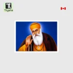 Sri Guru Nanak Dev Ji Sticky Board Size 8x11 inch