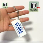 VERMA Surname Keychain