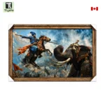 Bhai Bachittar Singh Photo Frame (60×36 Inches 5×3 Feet)