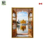 Golden Temple Photo Frame Size (48×36 Inches 4×3 Feet)