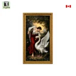 Leda and the Swan Photo Frame Size (48×24 Inches 4×2 Feet)