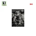 Lion Family Sticky Board Size 8×11 inch