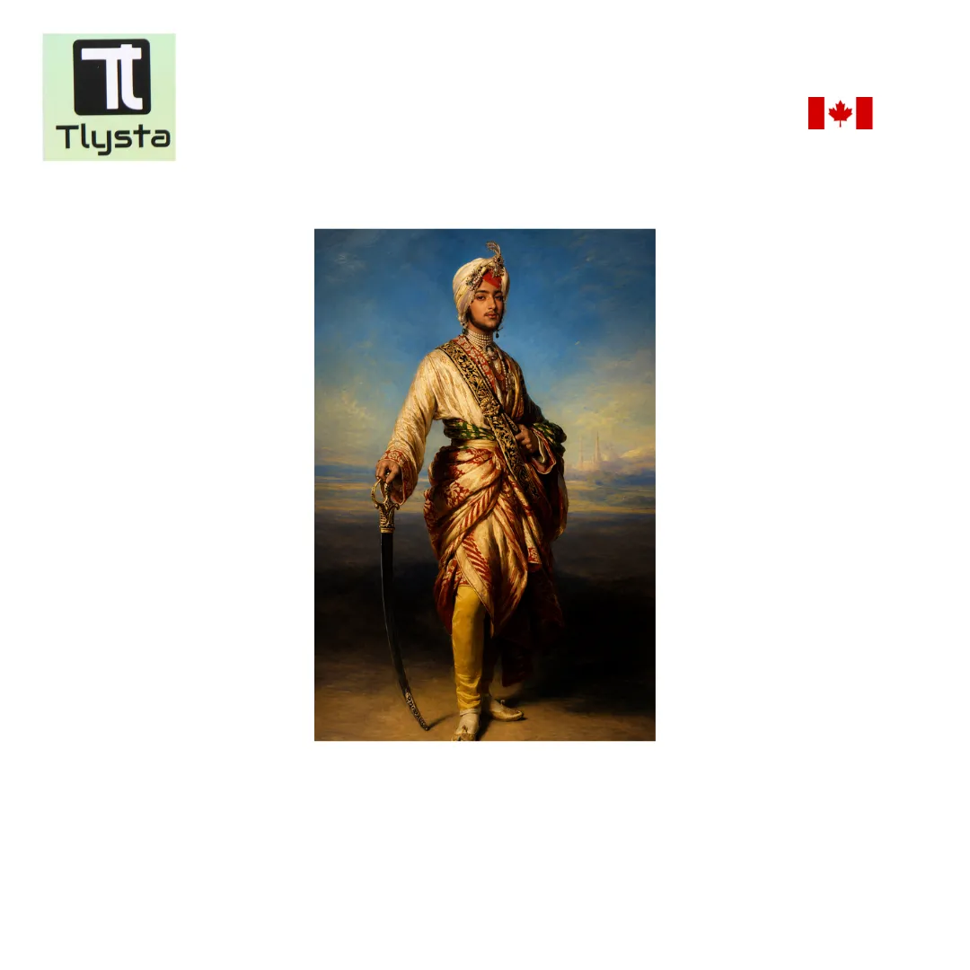 Maharaja Duleep Singh Sticky Board Size 8×11 inch