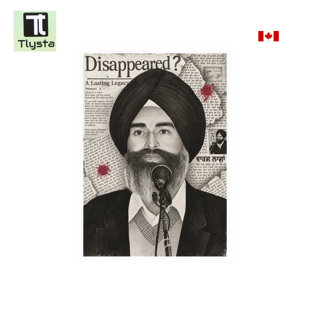 Jaswant Singh Khalra Poster Size 8×11 inch Jaswant Singh Khalra Poster Size 8×11 inch