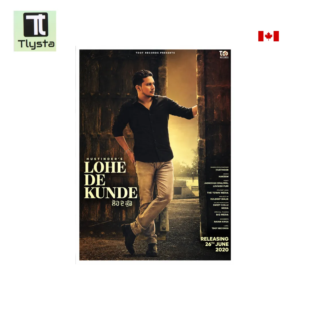 Lohe De Kunde By Hustinder Poster Size 8×11 inch Lohe De Kunde By Hustinder Poster Size 8×11 inch