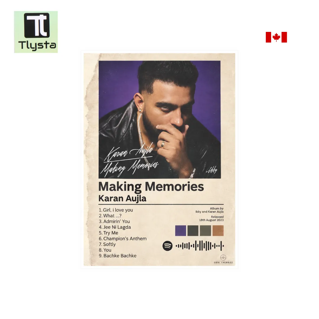 Making Memories Karan Aujla Poster Size 8×11 inch Making Memories Karan Aujla Poster Size 8×11 inch