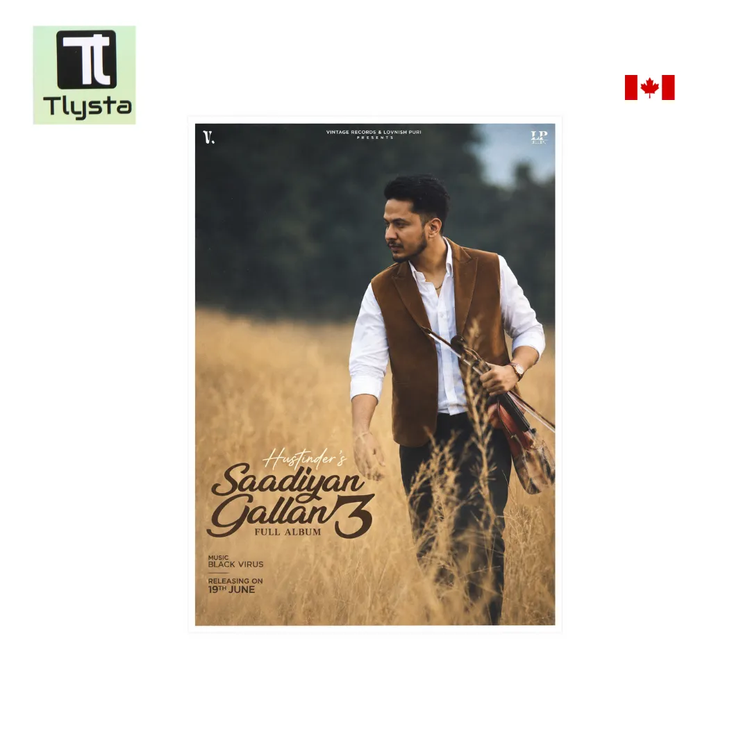 Sadiyan Gallan 3 By Hustinder Poster Size 8×11 inch Sadiyan Gallan 3 By Hustinder Poster Size 8×11 inch