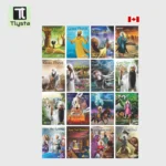 Set of 16 English Sikh Comics Books