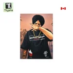 Sidhu Mosse Wala Malwa Block Poster Size 8×11 inch