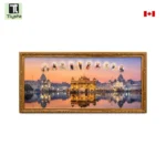 Ten Gurus with Golden Temple Photo Frame Size 20x40 inch