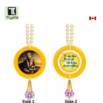 Ae Sarira Mereya Es Jag Car Hanging Color Yellow