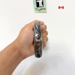 Akaal Sarbloh Kada with Khanda Design