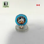 Baba Deep Singh Ji Car Dashboard Color Cyan Size Small