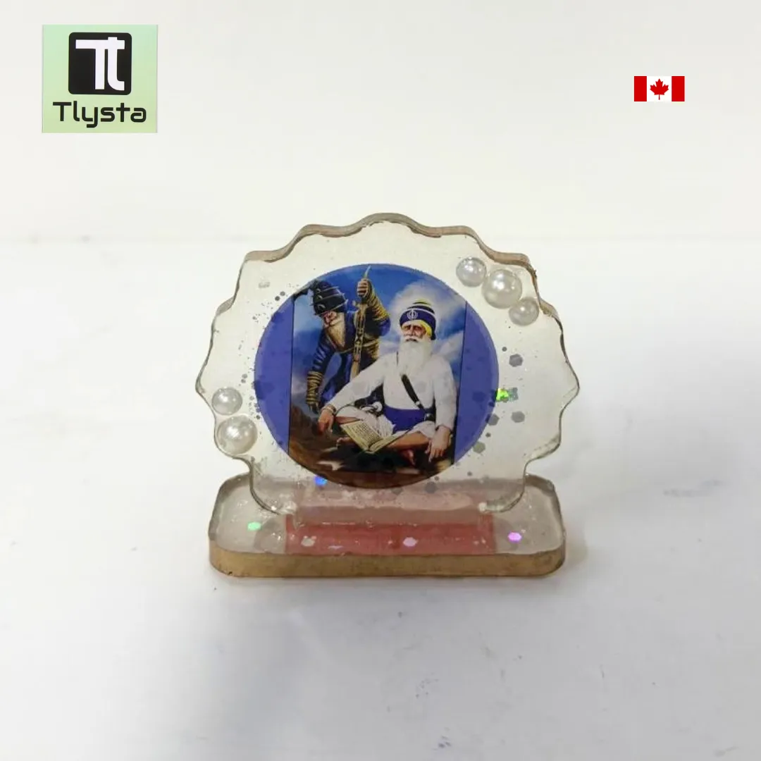 Baba Deep Singh Ji Car Dashboard Color Golden Baba Deep Singh Ji Car Dashboard Color Golden