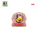 Baba Deep Singh Ji Car Dashboard Color Light Pink