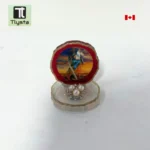 Baba Deep Singh Ji Car Dashboard Color Red Size Small