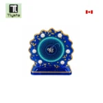 Ik Onkar Car Dashboard Color Blue