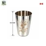 Steel Glass Size 4.5 Inch
