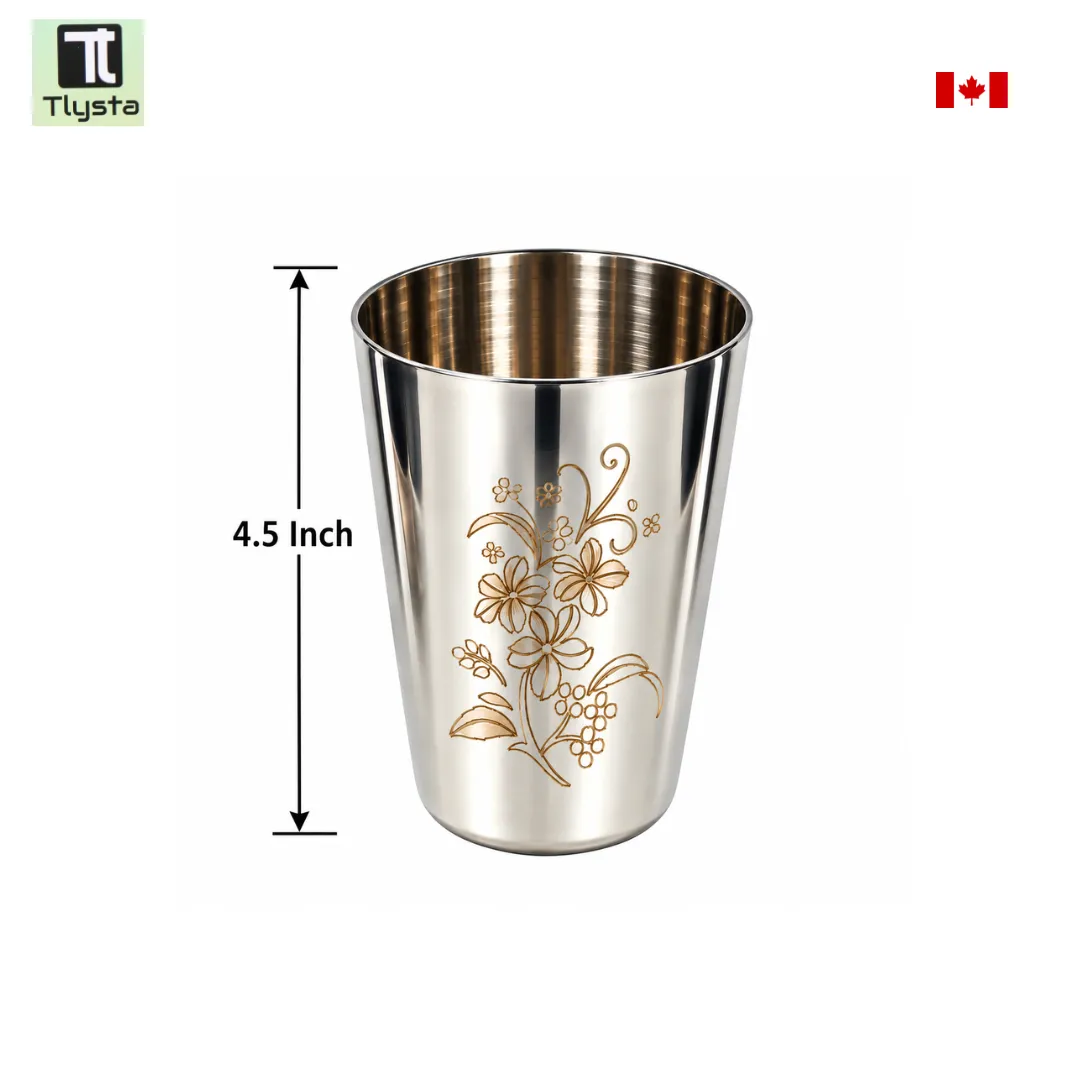 Steel Glass Size 4.5 Inch